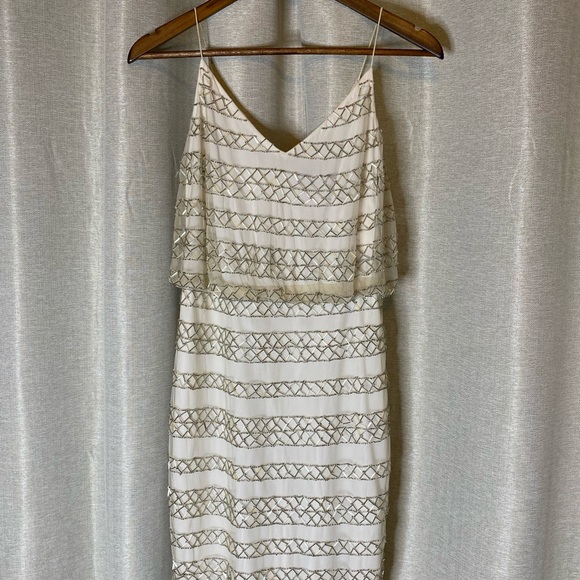 Adrianna Papell Dresses & Skirts - Adrianna Papell Formal Fully Beaded Dress NWT